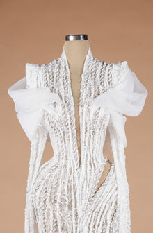 Obsidian Whisper Drape